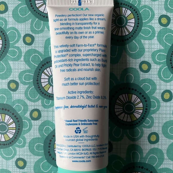 COOLA Face Sunscreen!!!🏝 - Picture 2 of 3